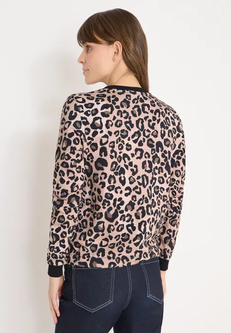 Leo Sweatblouson urban taupe