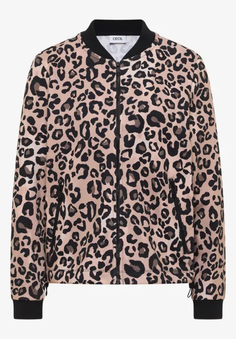 Leo Sweatblouson urban taupe