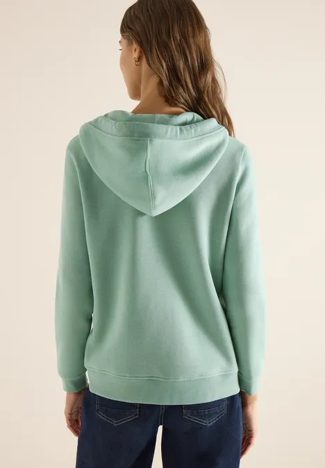 Hoodie Jacke smoke salvia