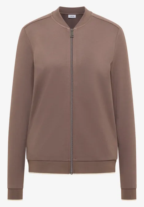 Blouson w jednolitym kolorze urban taupe