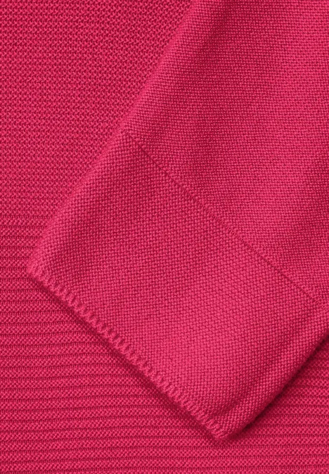 Struktur Pullover cosy coral