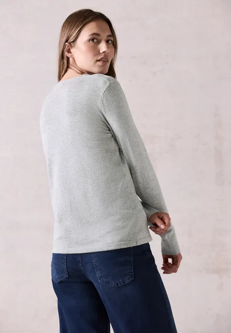 Pullover chalk grey melange Pullover chalk grey melange