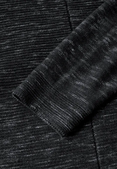 Strukturmix-Pullover heather deep charcoal grey mel Strukturmix-Pullover heather deep charcoal grey mel