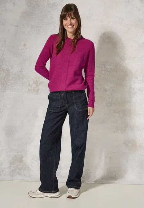 Kuscheliger Pullover jewel pink Kuscheliger Pullover jewel pink