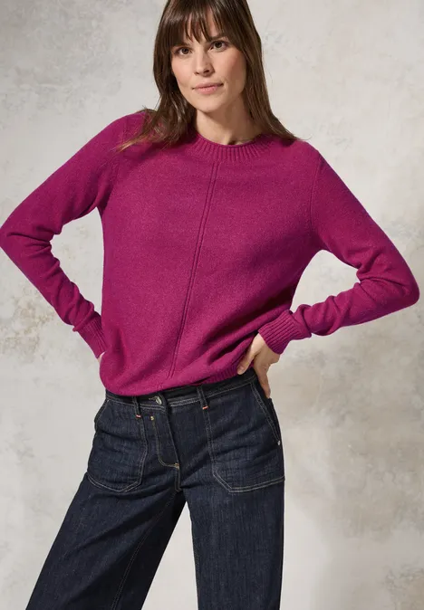 Kuscheliger Pullover jewel pink Kuscheliger Pullover jewel pink
