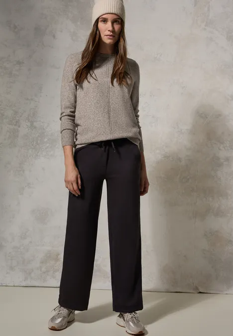 Kuscheliger Pullover milky caramel melange