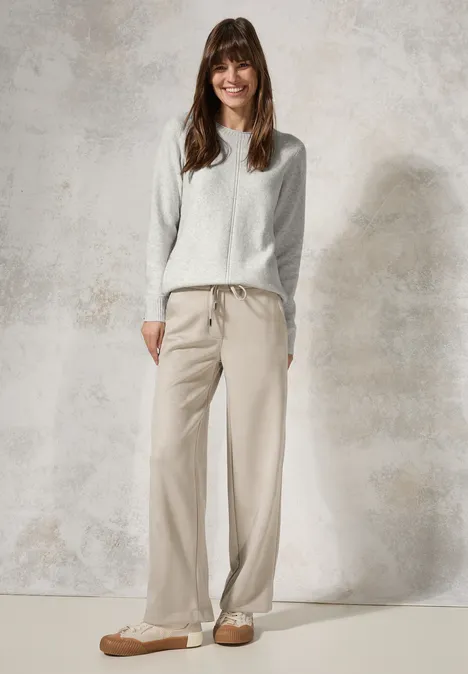 Kuscheliger Pullover soft silver melange