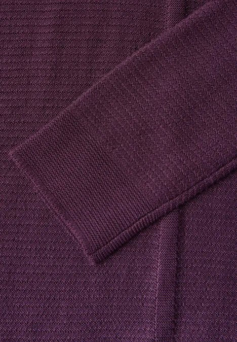 Feinstrickpullover beloved berry