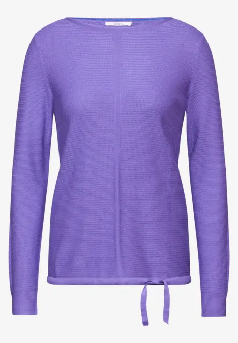 Feinstrickpullover wild lilac