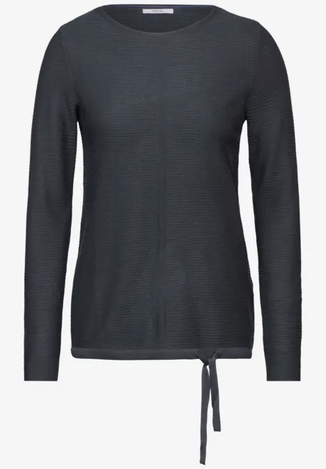 Feinstrickpullover active khaki