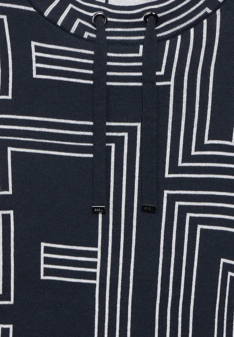 Pullover mit Turtleneck deep petrol