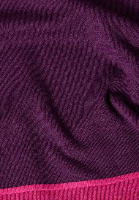 Feinstrickpullover beloved berry