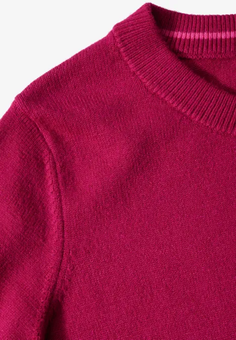 Softer Feinstrickpullover jewel pink