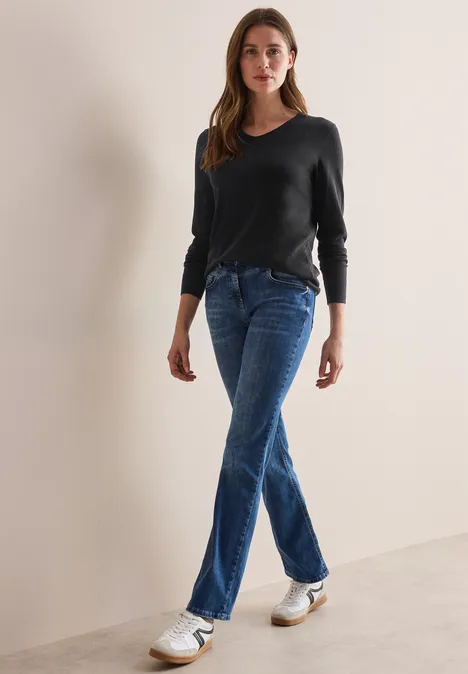 Feinstrickpullover Black