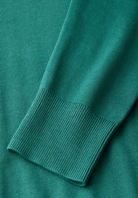 Feinstrickpullover sea green