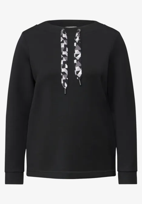 Modalmix Sweatshirt Black