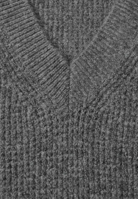 Gilet structuré flint grey melange