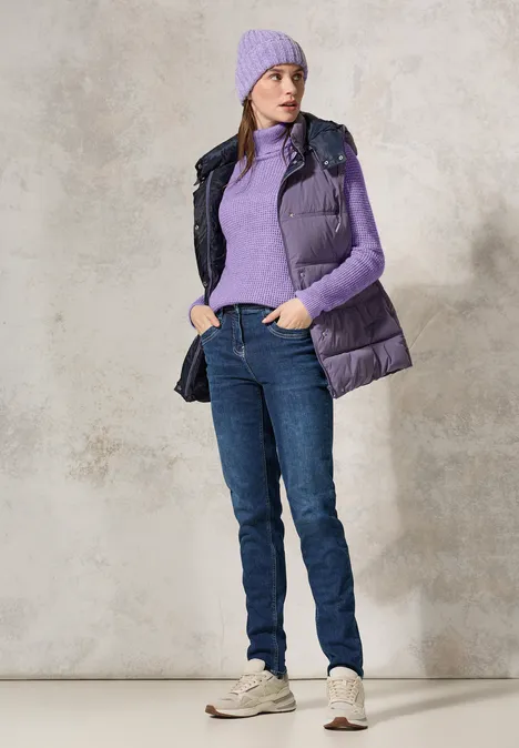 Softer Rollkragenpullover gentle lilac melange