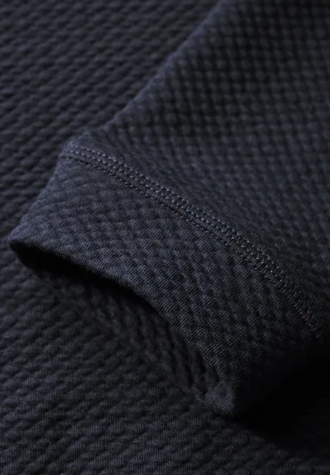 Struktur-Sweatshirt universal blue