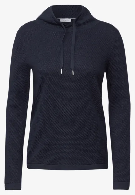 Struktursweater universal blue