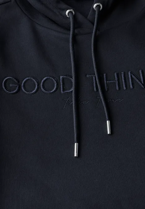 Hoodie mit Artwork universal blue