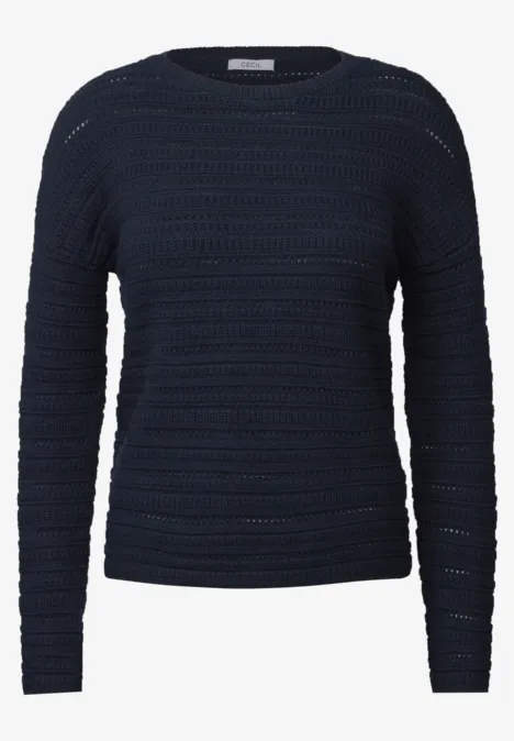Strickpullover universal blue