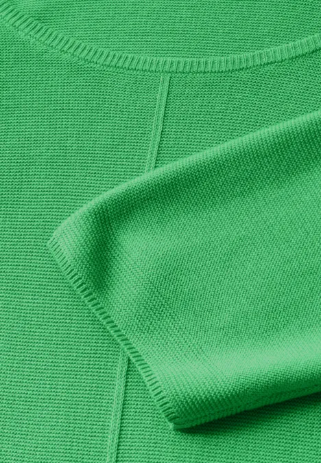 Trui met structuur iced neon green