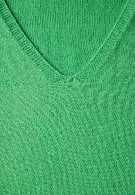 Kuscheliger Pullover iced neon green