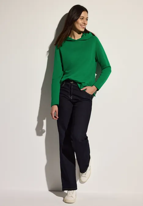 Basic Hoodie garden green