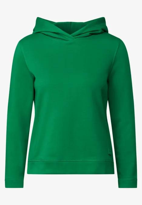 Basic Hoodie garden green