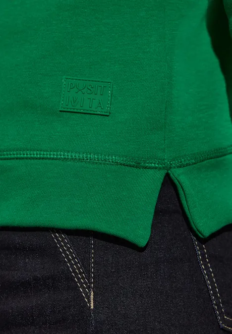 Basic Hoodie garden green