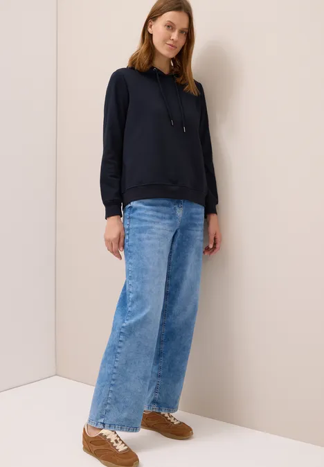Sweatshirt mit Kapuze urban dark blue