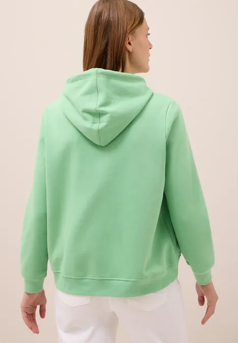 Sweat-shirt avec capuche fennel green