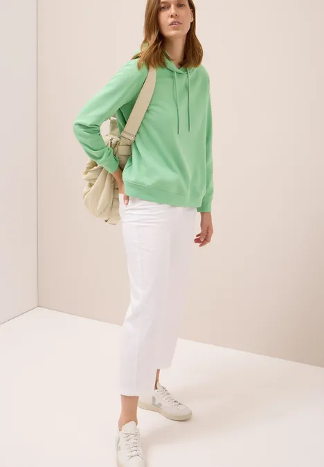 Sweat-shirt avec capuche fennel green
