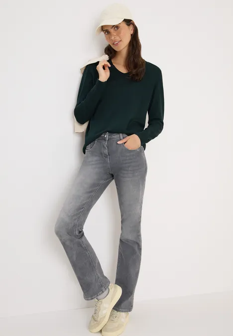 Basic Pullover ink green