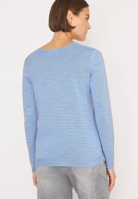 V-Neck Pullover mountain heather melange