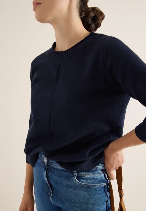 Sweter urban dark blue