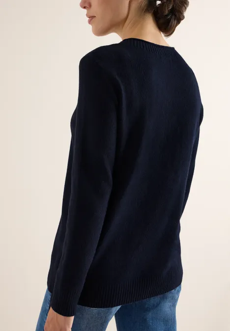 Sweter urban dark blue