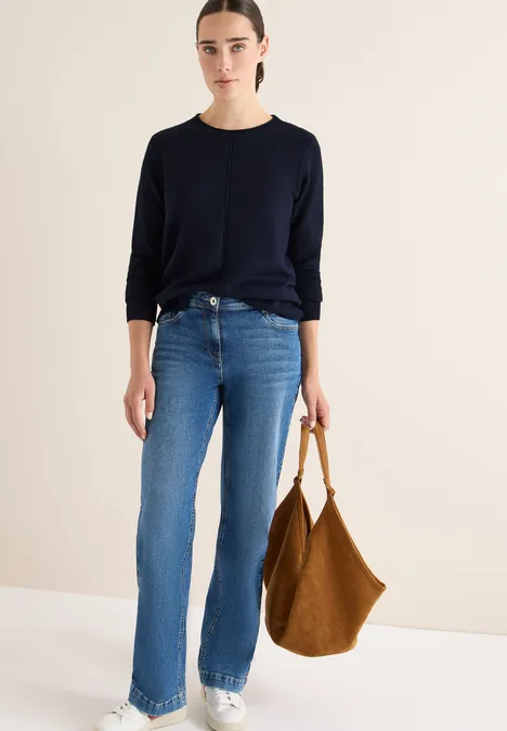 Sweter urban dark blue