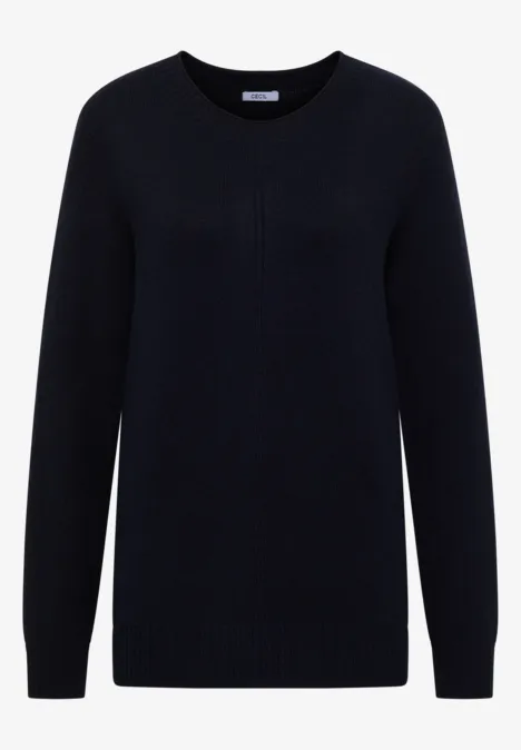 Sweter urban dark blue