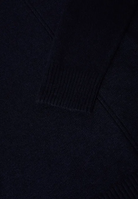 Sweter urban dark blue