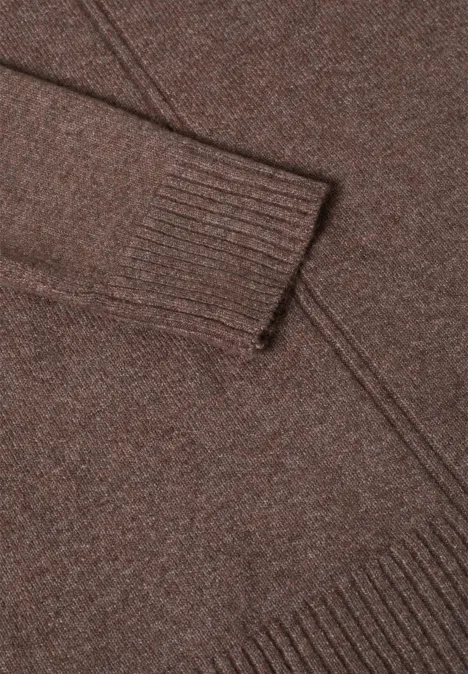 Sweter mushroom taupe melange