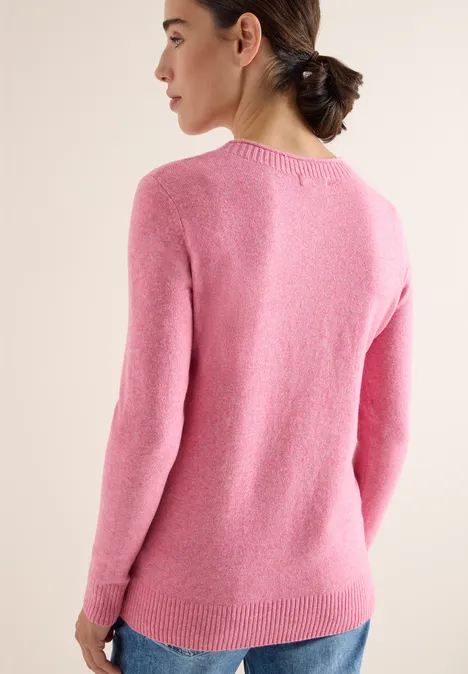 Sweter dark blossom melange