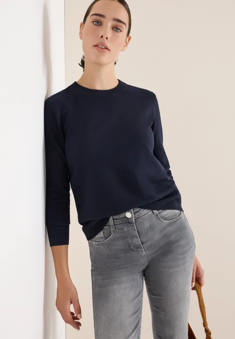 Sweter urban dark blue