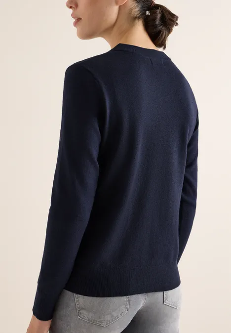 Sweter urban dark blue