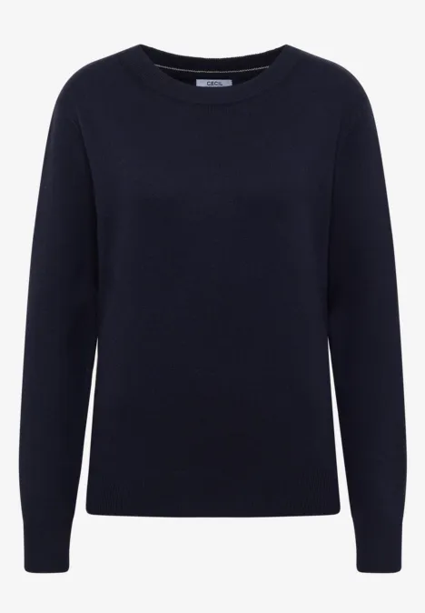 Sweter urban dark blue