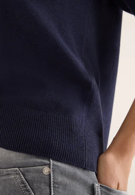 Sweter urban dark blue