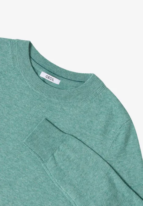Kuscheliger Pullover conifere green melange