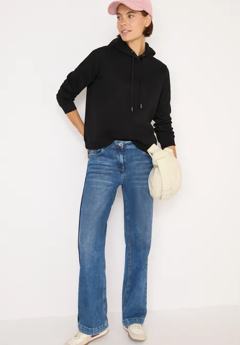 Kapuzensweatshirt Black