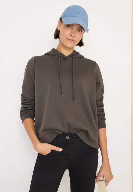 Kapuzensweatshirt mushroom taupe